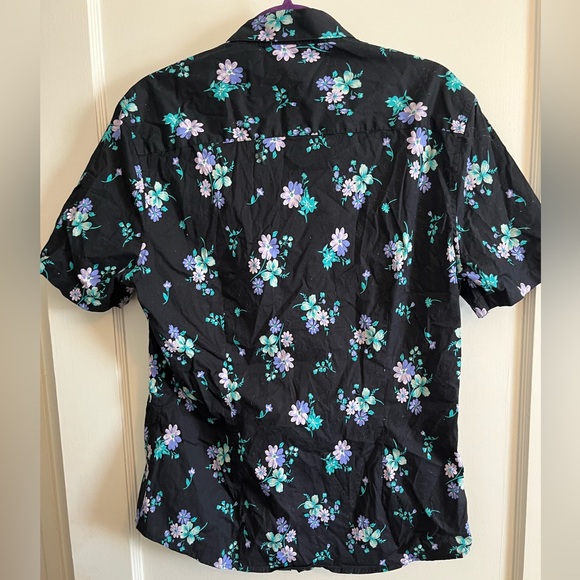 ASOS fitted button down floral shirt - Picture 5 of 7